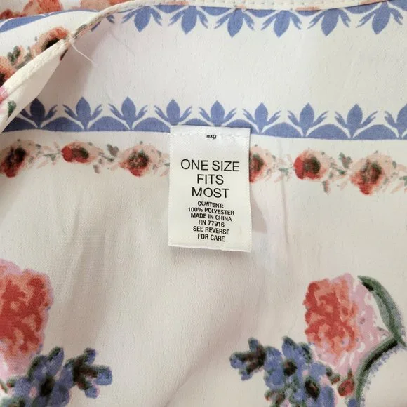 Floral Kimono One Size - Picture 4 of 5